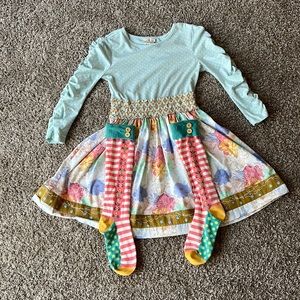 Matilda Jane dress and socks